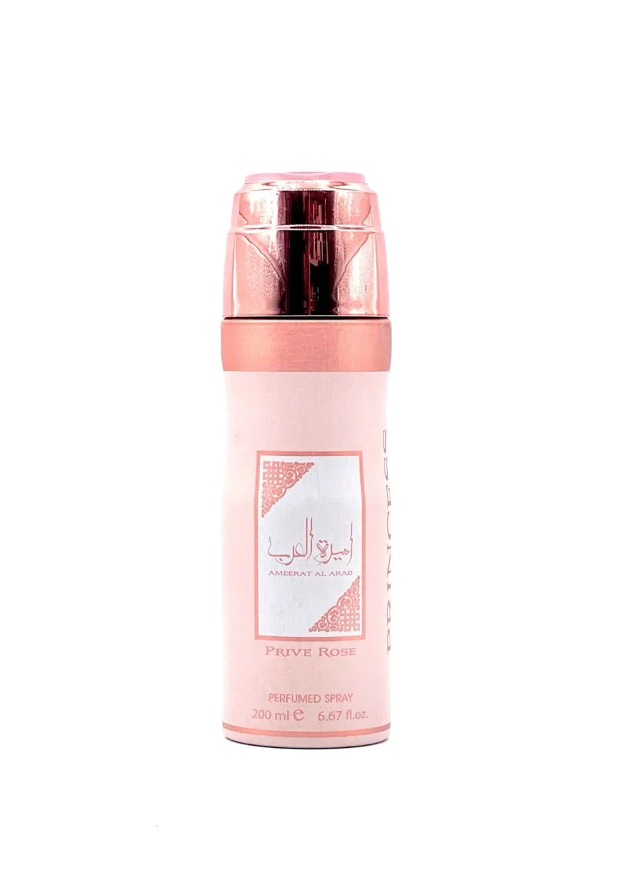 Asdaaf Ameerat Al Arab Prive Rose Perfumed Spray 200 ml / 6.7 Fl .oz For Women
