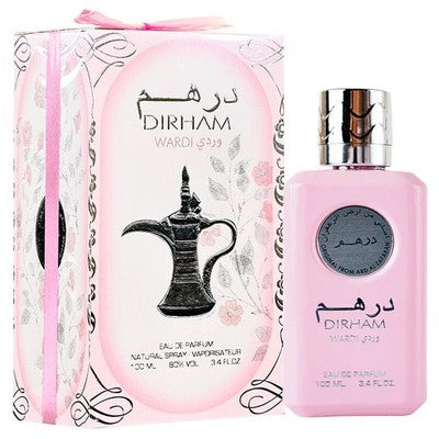 Lattafa Dirham Pink Wardi Women’s EDP Spray 3.4oz